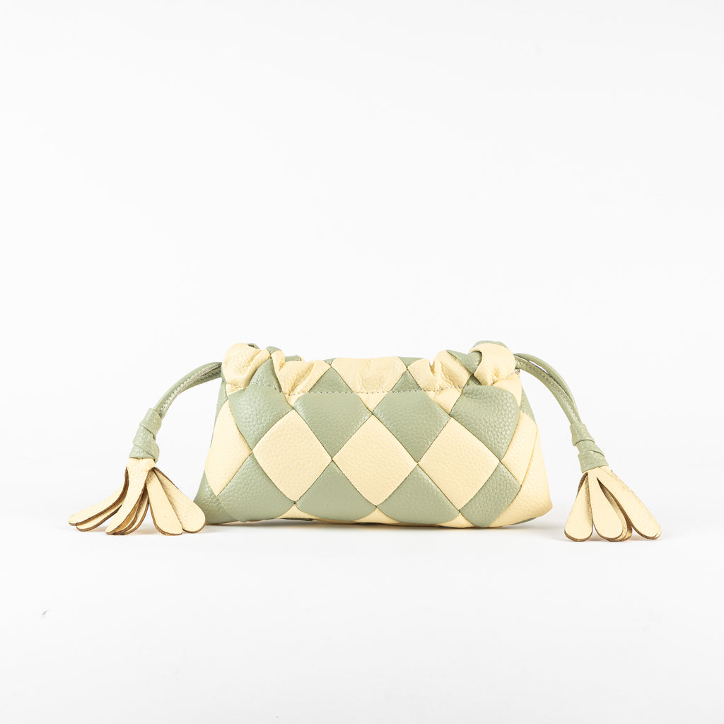 Checkered Bag - Green/Yellow